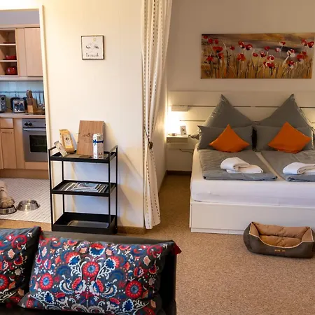 Harzer Wiesenblick, Hunde Willkommen, W-lan, Sauna, Dtv 4 Sterne, 3 Pfoten Apartament Braunlage